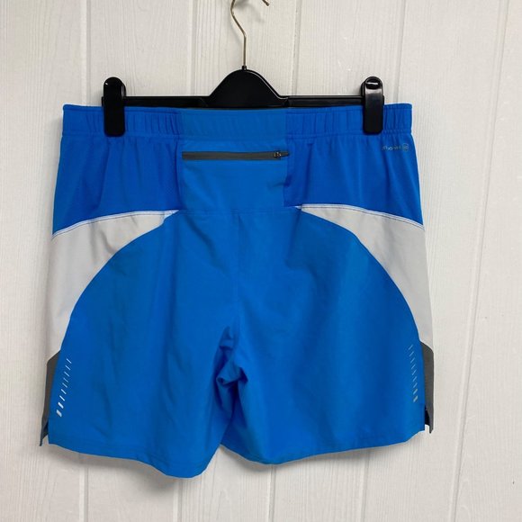 Russell Men's Light Blue Pull String Elastic Waist Training Fit Shorts Size L - Picture 2 of 11